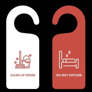 [Prs] Do Not Disturb Door Sign Hanging Sign Shop Pendant Room Cleaning Double-sided Door Tags For Cl