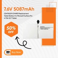 Brand New High Quality 7.6V 5087mAh G3HTA027H DYNR01 Replacement Tablet Battery For Microsoft Surfac
