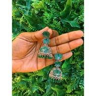 Lotus Premium Indian Jhumka Earrings | Traditional Ethnic Jewellery | Bridal | Party Wear