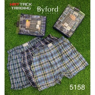🔥RESTOCK🔥ORIGINAL BYFORD 3IN1 MEN BOXER [5158, COTTON WOVEN]