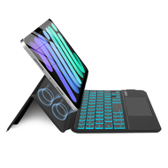 เคสคีย์บอร์ดสำหรับ iPad mini 7 A17 Pro (2024) และ Mini 6 8.3 (2021)  ฝาปิดหนังพร้อมคีย์บอร์ดสำหรับ i