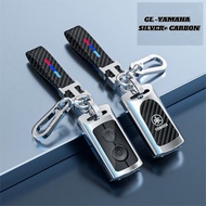 Yamaha Carbon Keyless NMAX Key Cover AEROX/ XMAX/ LEXI/ FREEGO/ FAZZIO/ | Motorcycle Key Cover | Key