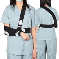 EZ Assistive Arm Sling for Shoulder Injury with Waist Belt, Adjustable Shoulder Sling, Left or Right Arm Sling(Medium)