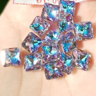 2 high-quality Austrian crystal hanging beads are diy earrings