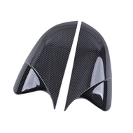 Honda Civic FC 2016-2021 M4แรงบันดาลใจในการตัดแต่งกระจกข้างคาร์บอนไฟเบอร์สีดำอุปกรณ์บอดี้คิท2017 201