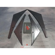 FRONT BUMPER CANARD DIFFUSER UNIVERSAL CARBON