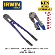 [100% ORIGINAL] IRWIN RECORD HEAVY DUTY BOLT CUTTER (MADE IN ENGLAND)