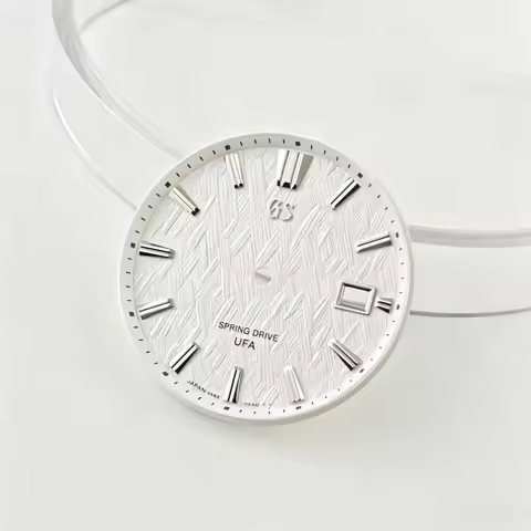 33.5mm dial NH35 dial NH35 case GS case mechanical watch Xinzhou snow dial GS dial sapphire glass 39
