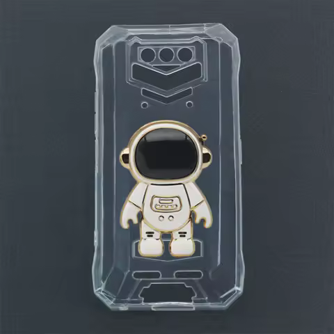 ITien TPU Silicone Astronaut Cover Ring Phone Case for Doogee S61 Pro S88 Plus S96 GT S98 Pro s99 Et