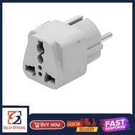 Over plug 3-pin plug three to 2-pin Two sockets Adapter Travel Converter