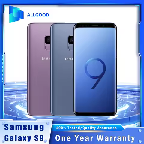 Original Samsung Galaxy S9 G960F G960U1 4G LTE Mobile Phone 5.8" 4GB RAM 64GB ROM NFC 12MP Snapdrago