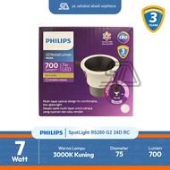 Philips LED SpotLight RS280 G2 7W D75 24D RC RD Yellow 3000K