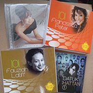 CD MELAYU Pop ROCK Fauziah Latiff HATTAN FRAN FRANCISSCA PETER. KOMPILASI BEST OF KOLEKSI Used like 