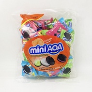 Ready Stock Fast Shipping AOA Assorted Flavor Sandwich Black Biscuits Refreshments Milk Strawberry F