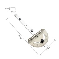 โต๊ะเลื่อยไม้ไม้บรรทัดปรับมุมได้ Mitre Gauge Guide Push Band-Saw