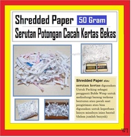 SHREDDER PAPER POTONGAN CACAHAN SERUTAN KERTAS BEKAS BERSIH 910907