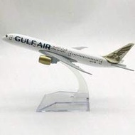 2025 New 17cm Gulf Air Airplane Model, Die-Cast Metal Airplane Model, Suitable For Collection And Ai