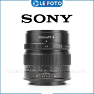 7artisans 55mm F1.4 prime lens7artisans 55mm f1.4 Lens for Sony7artisans 55mm f1.4 Lens for FUJIFILM