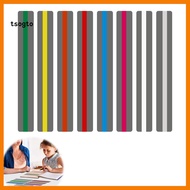 [TS] Reading Accessory for Book Book Reading Tool Guided Reading Strips Colored Overlay for Dyslexia