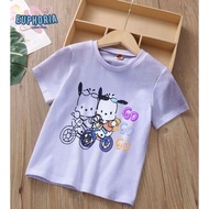 Pochacco Go Go Go Go Kids T-Shirt Premium Unisex Material