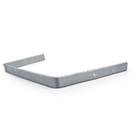 GUTTER FLAT BAR IRON BRACKET / GUTTER METAL BRACKET (PVC RAINWATER GUTTER) GREY