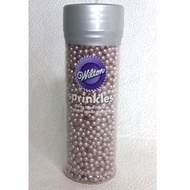 Wilton silver pearl sprinkle cake decoration silver pearl edible cake silver sprinkle cake topper