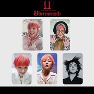 G-Dragon Photocard Set 5pcs KPOP Idol Goods BIGBANG GD Kwon Jiyong Ubermensch Limited Exhibition Off