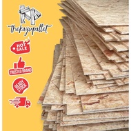 OSB board 4’ x 2’ x 9mm tebal - (saiz 4’ x 3’ x 9mm dan 4’ x 4’ x 9mm ada juga)