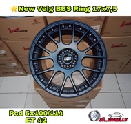 Velg Mobil Ring 17 BBS Pcd 5x100/114 Lebar 7,5 Et 42 Cocok Buat Mobil Innova Rush Ertiga Xpander Cam