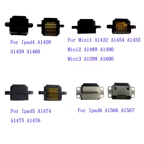 1Pcs Charger Jack Dock Port USB Charging Connector Plug For IPad5 Ipad6 A1566 A1567 Ipad 5 4 Air Min