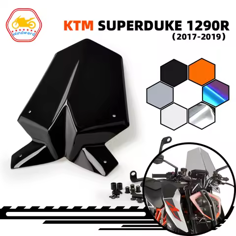 Fits For 1290 SUPERDUKE R 2017 2018 2019 SuperDuke 1290 R 17-19 Motorcycle Accessories Sports Windsh