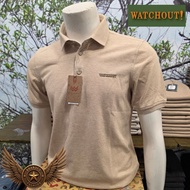 WATCHOUT CASUAL WANGKI SHORT-SLEEVED T-SHIRT WK501090006 BEIGE BEIGE BEIGE
