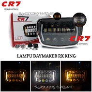 Lampu Daymaker Rx King New Headlamp Daymaker Rx King Oval Lampu Depan Rx King 16 Mata Led Cr7 Rx Kin