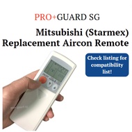 [SG SELLER] Mitsubishi (Singapore) Starmex Aircon Remote Air Con Controller KM05E KM06E KM09G KD05D SG10 KM12B KH18A
