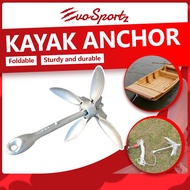 Kayak Anchor | Canoe Fishing Kayaking Weight with Rope