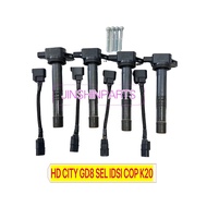 Honda City GD8 SEL Jazz GD3 (IDSI-Model) Cop Honda K20 Ignition Coil - K20 Plug Coil Set Combo Plug 