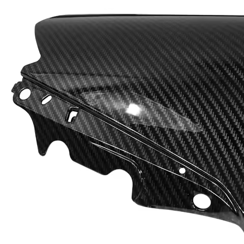Windscreen Carbon Fiber Look Windshield For Yamaha R25 R3 YZF-R25 YZF-R3 /ABS 2015-2018 2016 2017 Re