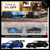 Mattel Hot Wheels Premium 2-Pack: Pandem Subaru BRZ & Lexus RC F GT3 - Ages 3+ - HKF51