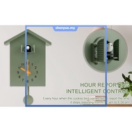 Cuckoo Clock with Chimer Minimalist Cuckoo Sound Clock with Pendulum Delicate Cuckoo Clock Bird Hous