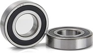 6200-2RZ Bearings, 10x30x9mm Ball Bearing 6200RZ Double Rubber Sealed Shielded Bearing ID 10mm, OD 3