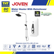 Joven Inverter DC Silent PUMP water Heater With Rain Shower - SB11iP+RS ( White)