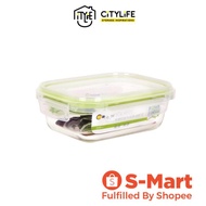 Citylife 0.64L Rectangle Glass Fresh Container - H8485 - Citylong