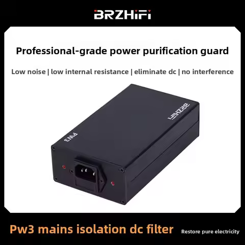 Brzhifi pw3 mains dc filter purifier eliminates ring transformer hum 2000w