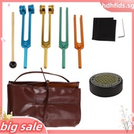 For Healing for Tuning Fork Set- Tuning Forks 128Hz, 136.1Hz, 256Hz, 384Hz& Activator for Sound Ther