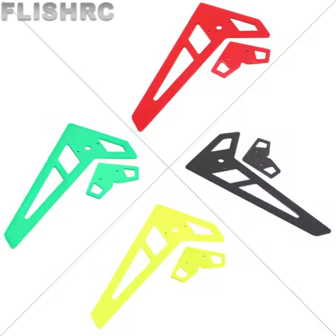 ALZRC Devil X360 Carbon Fiber Vertical Horizontal Stabilizer 1.2mm RC Helicopter Parts fit GAUI X3 D