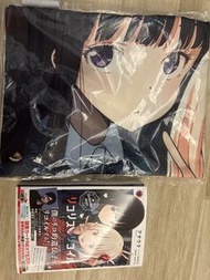 莉可麗絲 千束 瀧奈 Lycoris Recoil 畫布掛畫 掛軸  + 小說日文+書面套