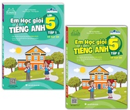 Sách - Combo 2c Global success Em học giỏi Tiếng Anh lớp 5 tập 1+2 (có đáp án)