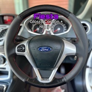 Cover Steering Ford Fiesta Custom Steering Cover DIY Nappa Jahit Sendiri