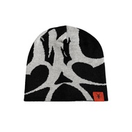 BEANIE HAT | CYBER CYBER CYBER | BLACK BLACK BLACK | YIKESALLDAY