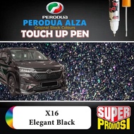 PERODUA ALZA GEN 2 Touch Up Pen 2in1 Pen & Brush DIY Scratch Repair Car Coat Paint Pro Remover Tool